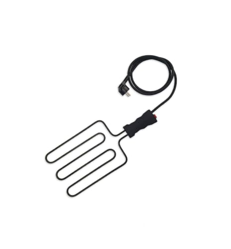 Resistenza per Bistecchiera completa di Manopola compatibile con DE LONGHI 2000 W 230 V Made in Italy