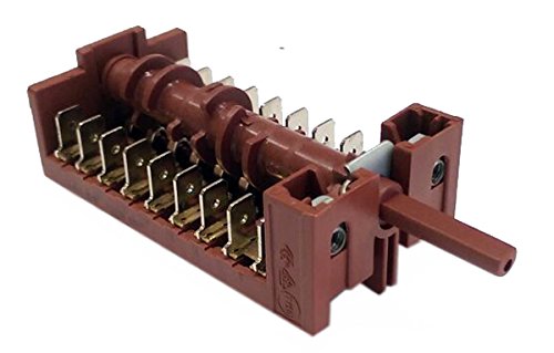 Commutatore forno rotativo NARDI 040899008809, GOTTAK 890801 8+0 posizioni 9+9 faston