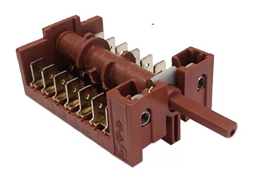 Commutatore forno rotativo NARDI 040899008835, GOTTAK 860611 5+0 posizioni 7+7 faston