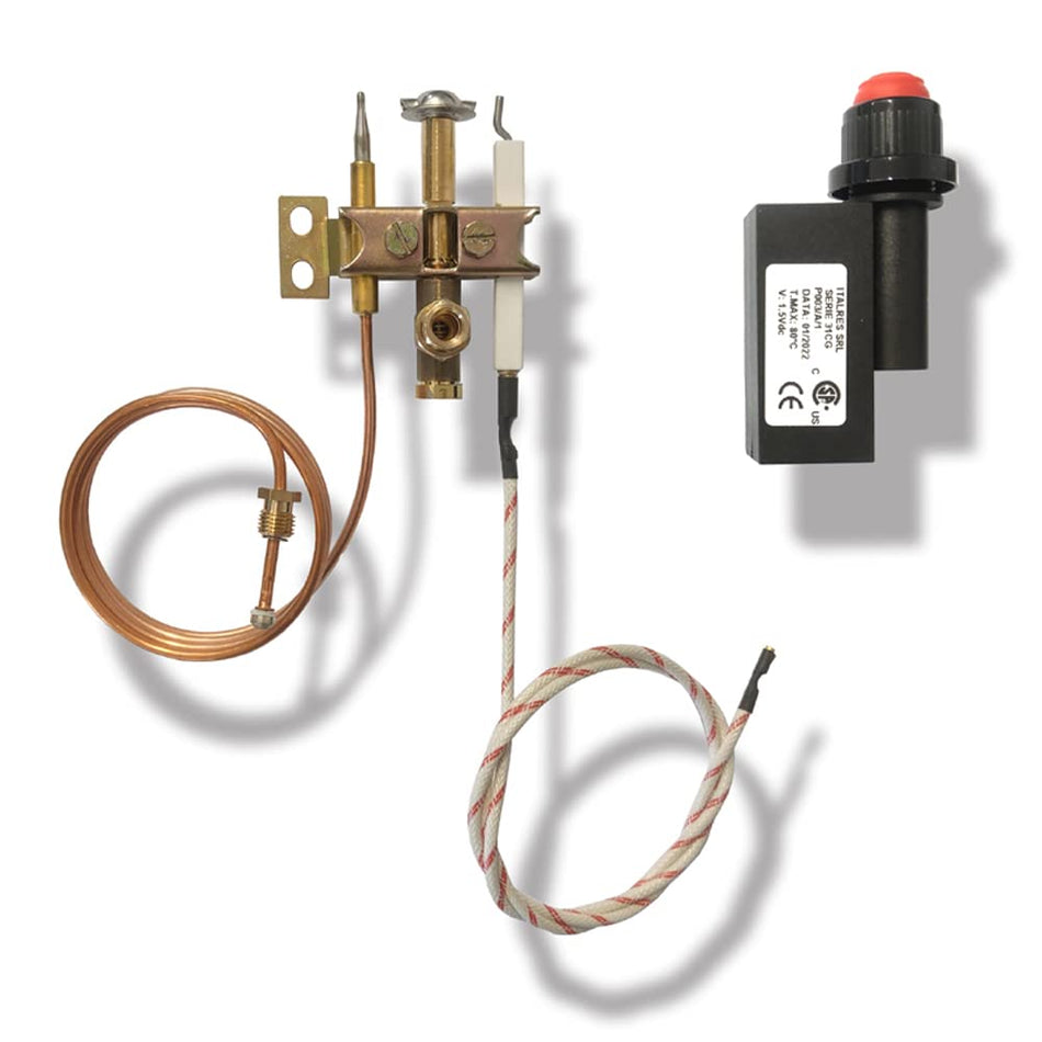 Kit accensione 3 fuochi ugello 0,20 mm