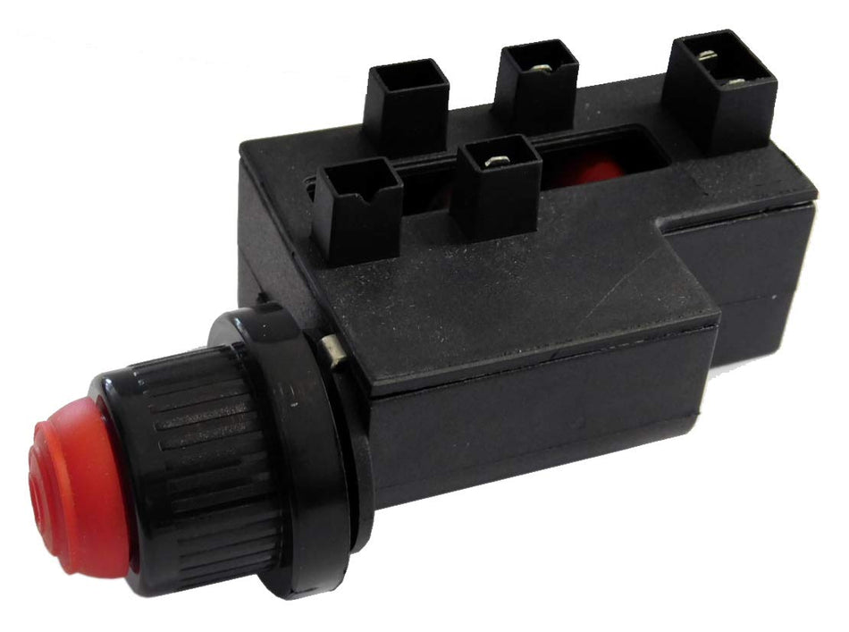 Generatore scintilla scarica continua con portabatteria e pulsante per barbecue 4 fuochi 1,5 V T120 °C