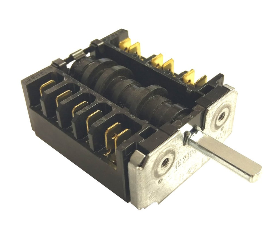 Commutatore forno rotativo EGO 46.23866.500 5+0 posizioni 5+3 faston