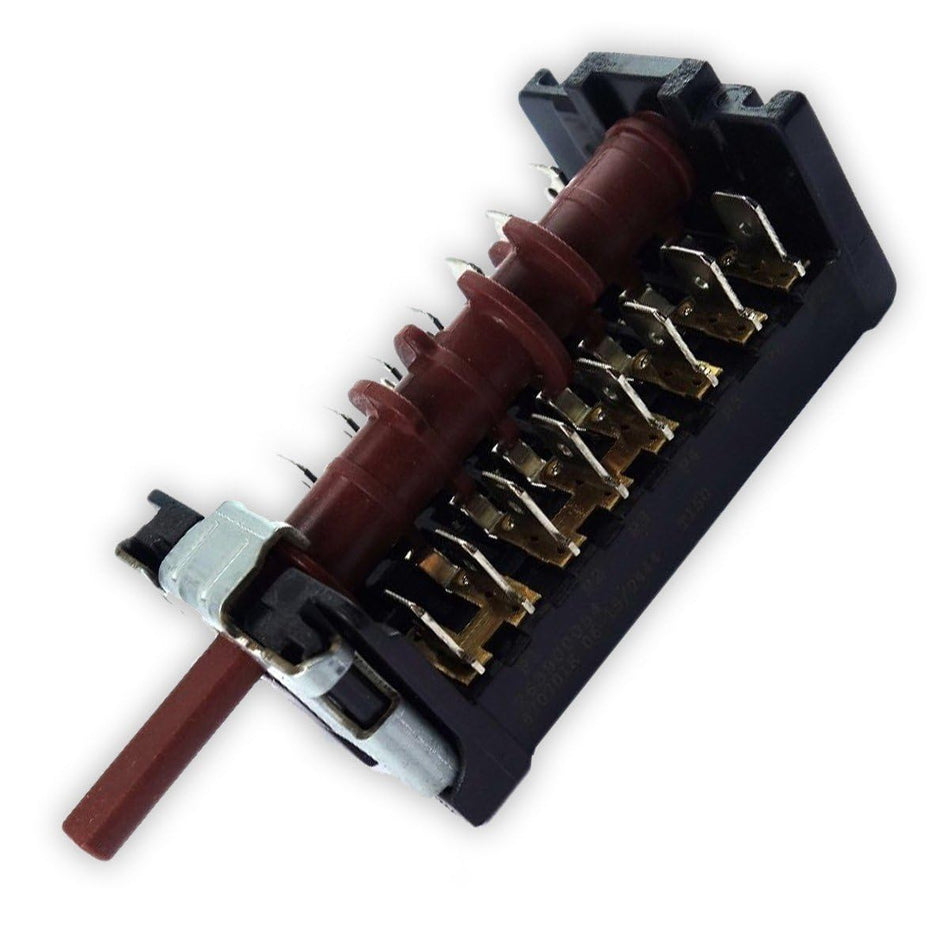 Commutatore forno rotativo GOTTAK 870701K, BEKO 263900054 6+0 posizioni 8+8 faston