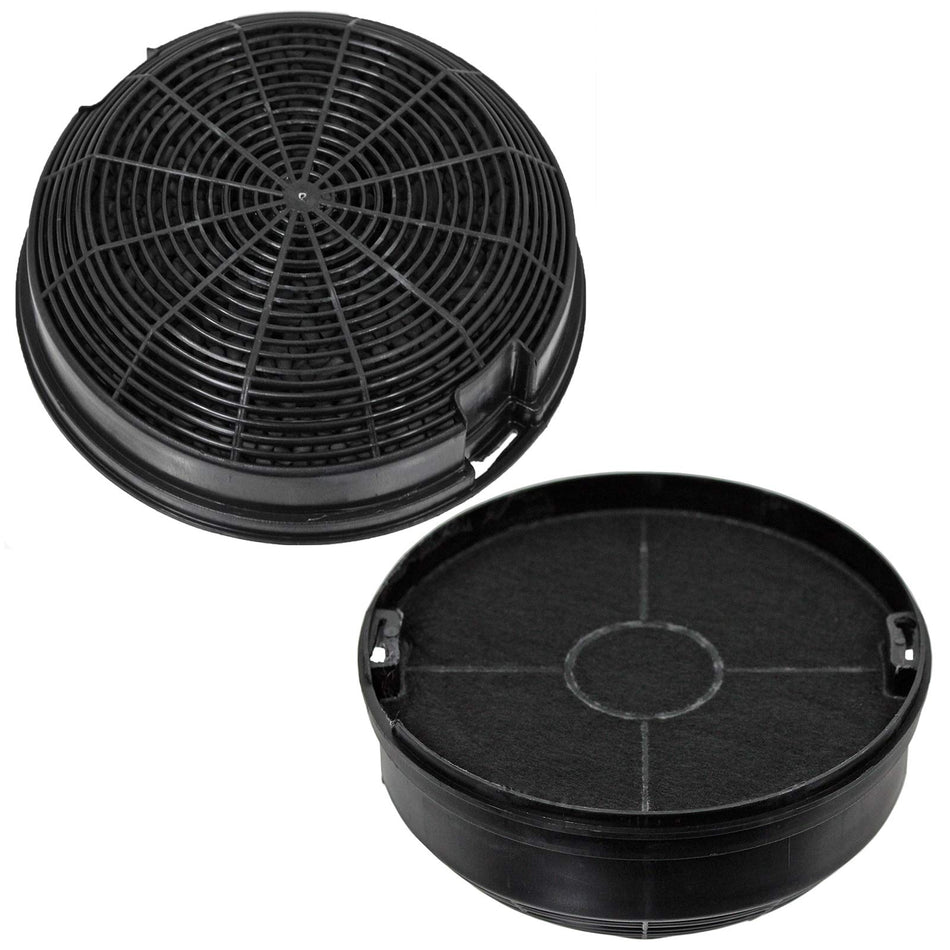 Kit 2 Filtri Cappa carbone attivo per cappe ELICA Ø150 x 50 mm