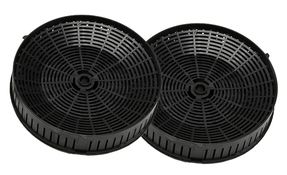 Kit 2 Filtri Cappa carbone attivo per cappe ELICA TYPE 57 Ø177 x 41 mm