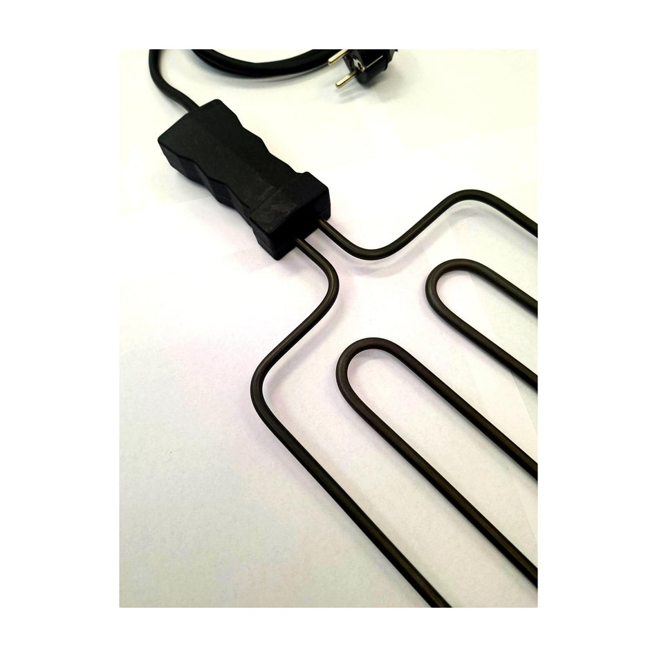 Resistenza per Bistecchiera completa di Manopola compatibile con DE LONGHI 2000 W 230 V Made in Italy